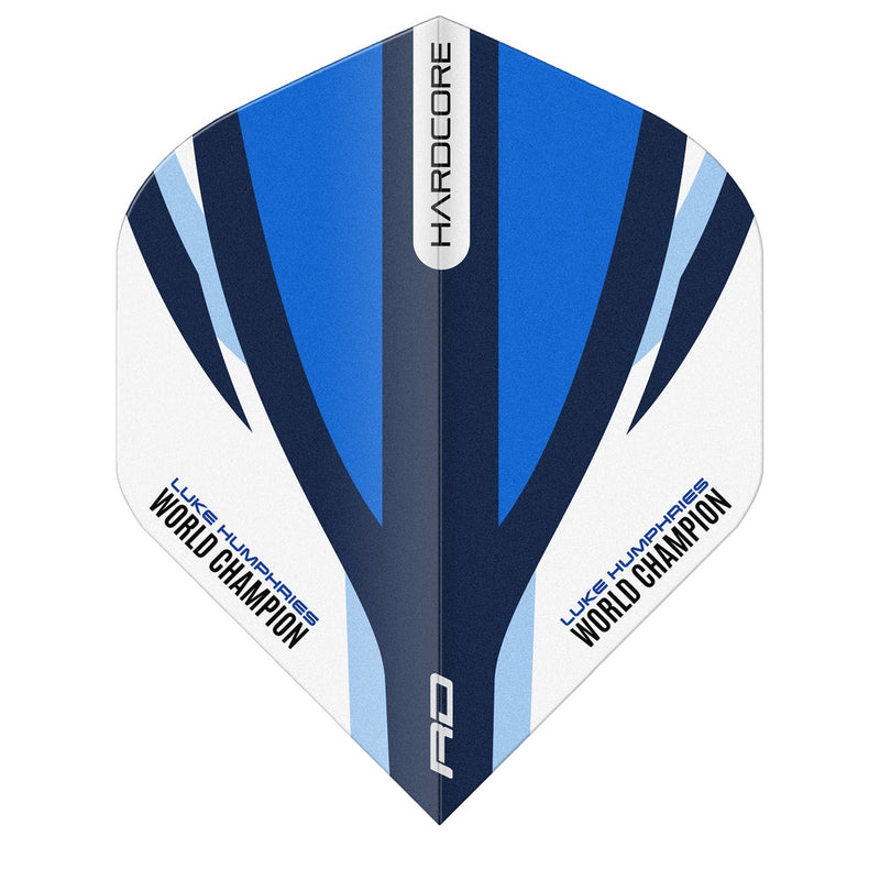 Red Dragon Hardcore Luke Humphries Blue White Standard Flights