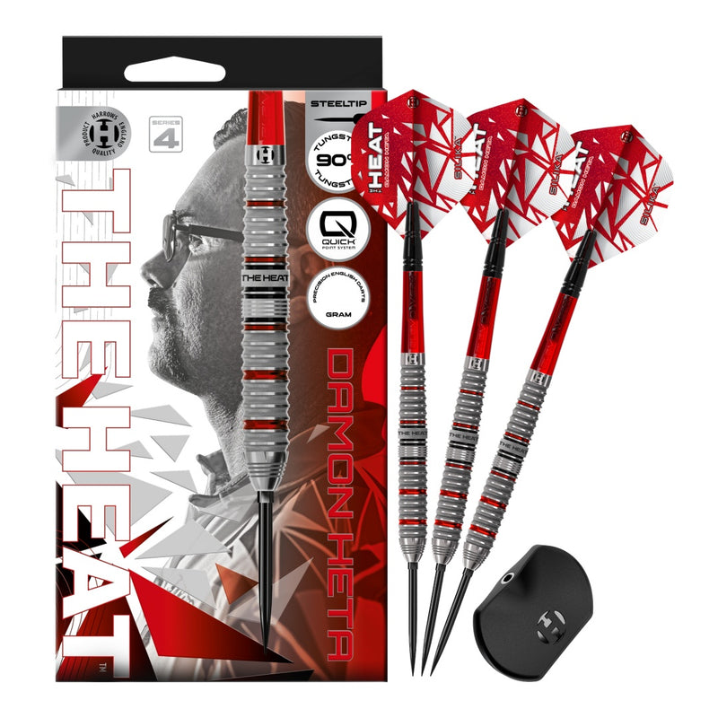 Harrows Damon Heta Series 4 Quick Point 90% Tungsten Steeldarts - NUR ONLINE