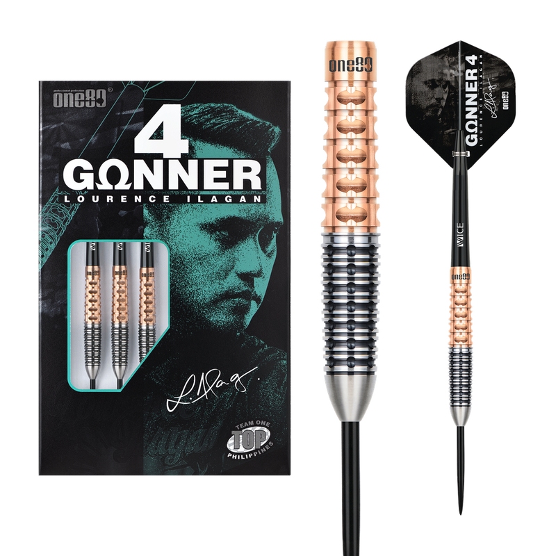 GUNNER 4 Steeltip - Black&Rosegold