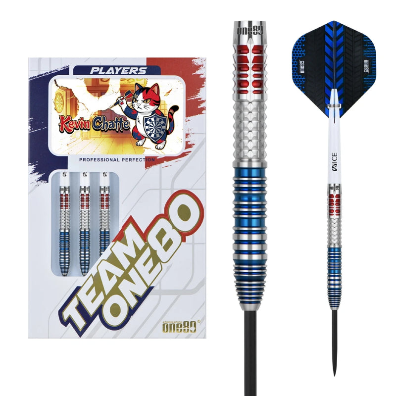 One80 Kevin Chatte Signature Dart 90% Tungsten Steeltip 22g