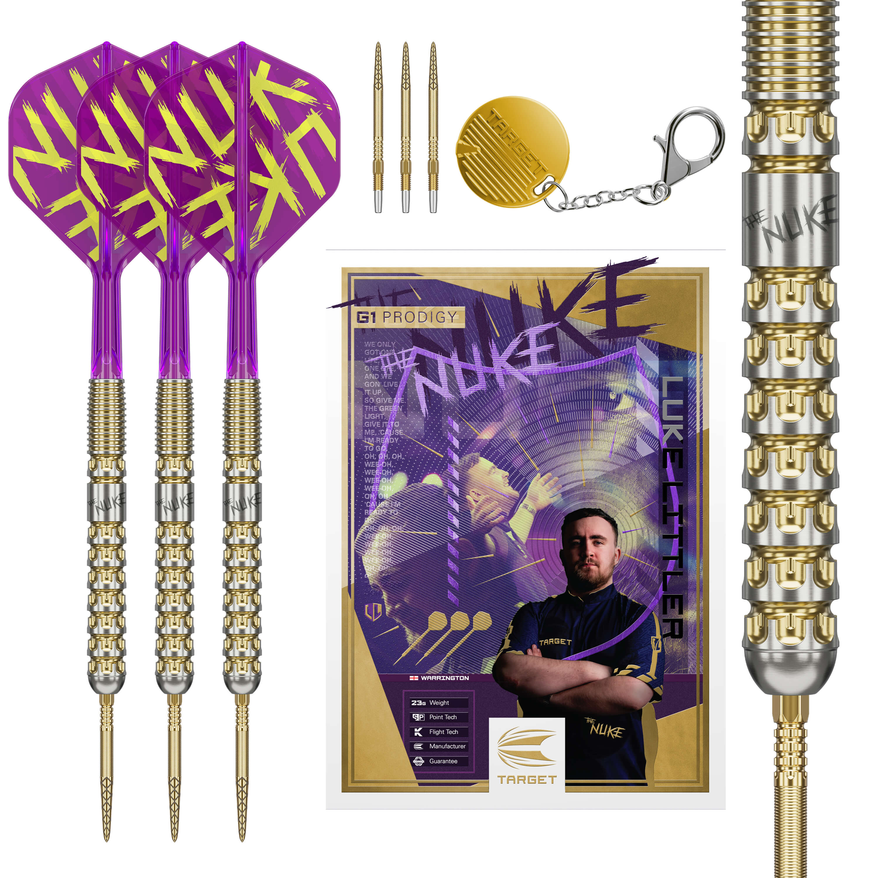 Luke Littler G1 Prodigy Steel Tip Darts 2024 – Münchner Dartcenter