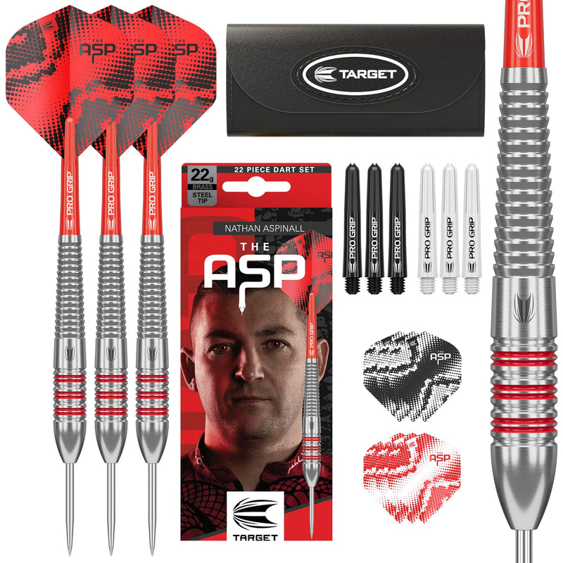 Target Nathan Aspinall Brass Steeltip 22g Darts 2025
