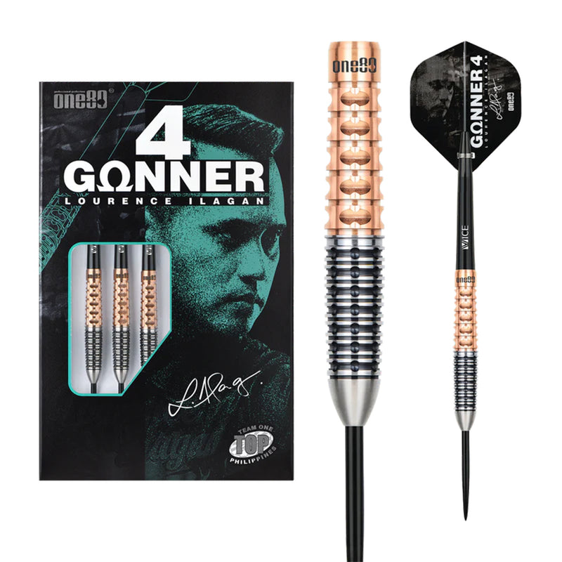 GUNNER 4 Steeltip - Black&Rosegold