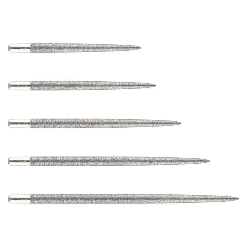 One80 Long Taper Points Sand Coated - Silber