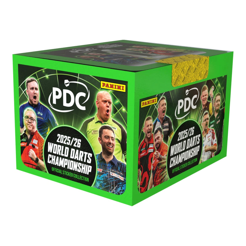 Panini PDC World Darts Championship 2025/26 - Stickerbox mit 65 Tüten