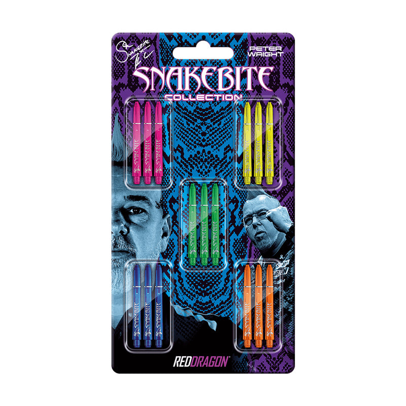Red Dragon Peter Wright Snakebite Shaft Card Medium-NUR ONLINE