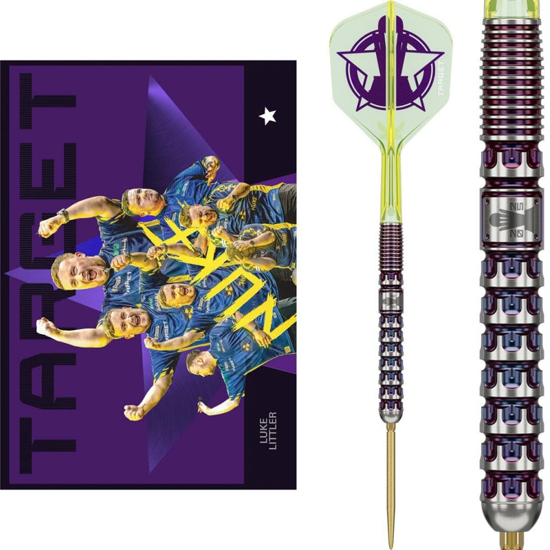 Target Luke Littler World Champion 2025 Edition Swiss Point 90% Steeldarts - NUR ONLINE