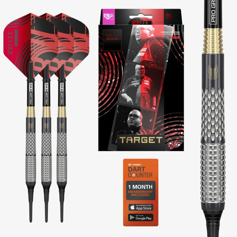 Target Stephen Bunting G5 VOID 95% Tungsten Softip 2026