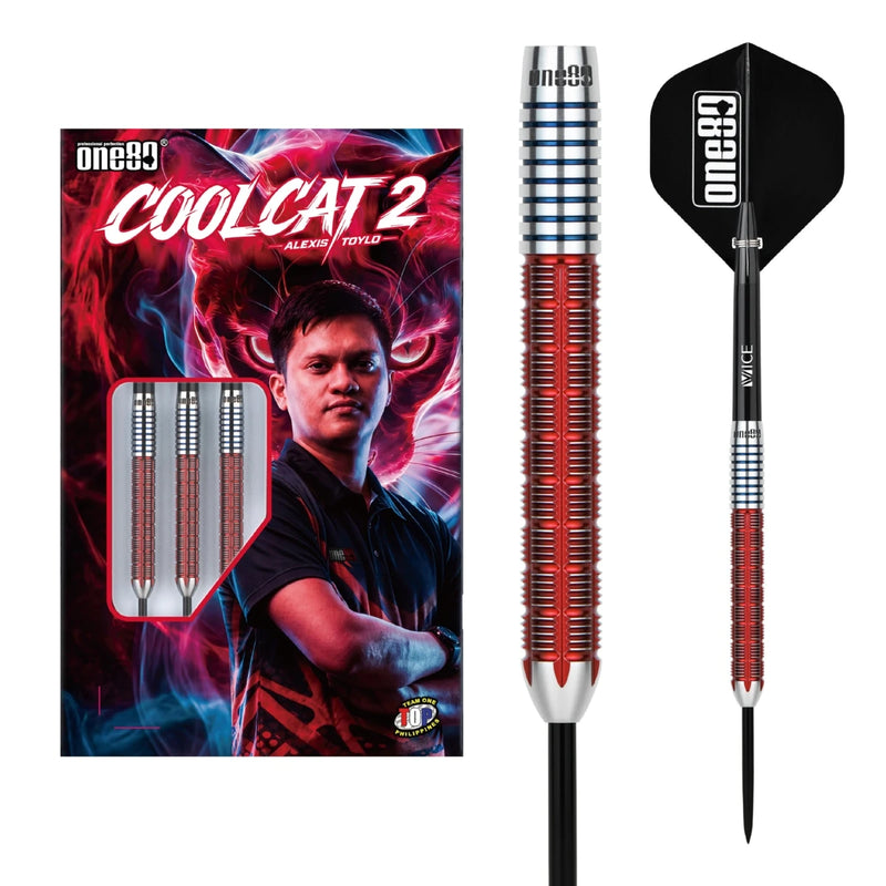 One80 Alexis Toylo Coolcat II 90% Tungsten Steeltip