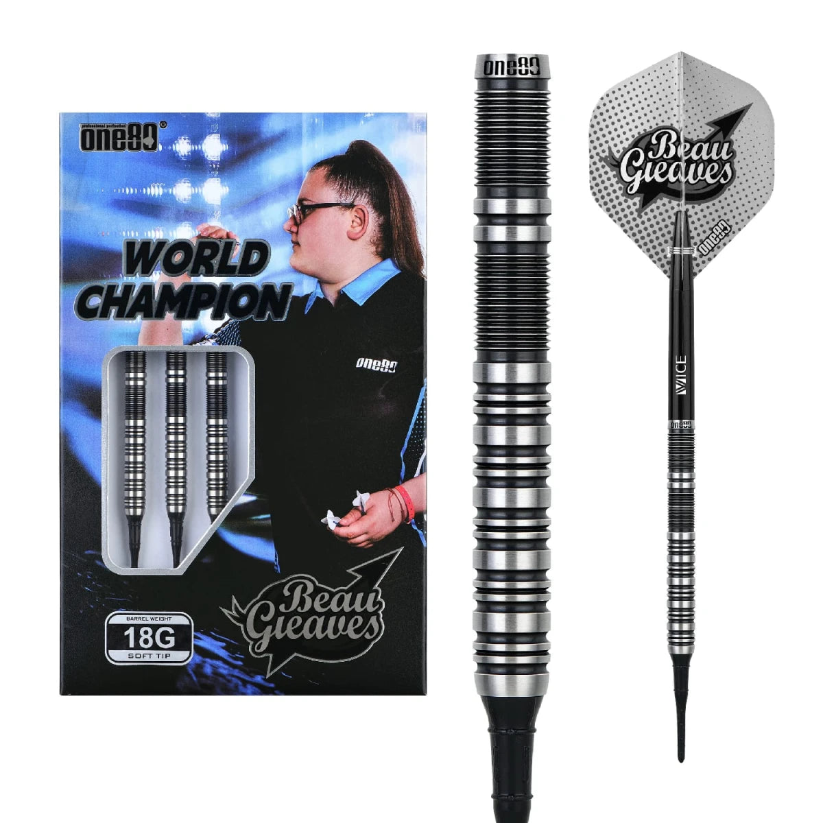 One80 Beau Greaves HD Soft Tip – Münchner Dartcenter