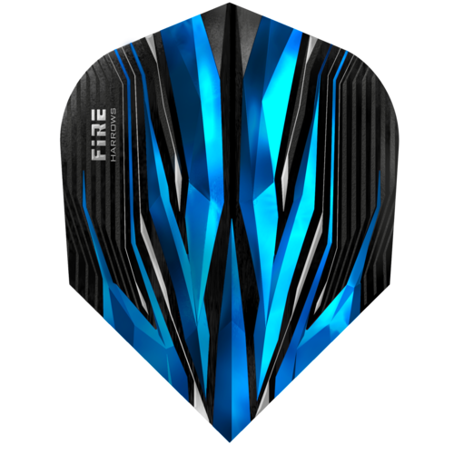 Harrows Fire Blue Standard Flights