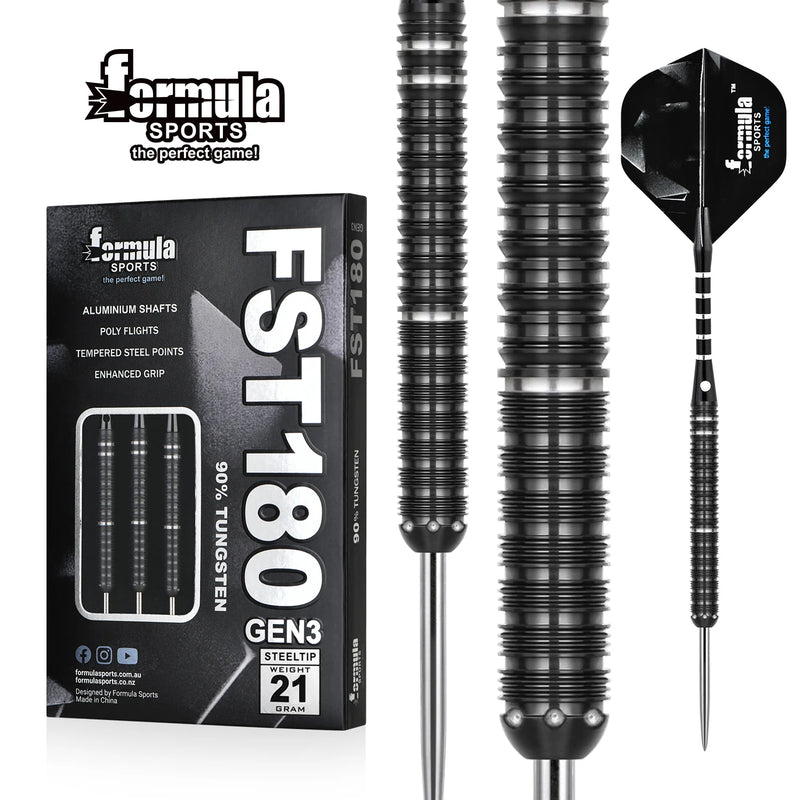 Formula FST180 Gen3 professionelles Dart-Set mit Stahlspitze