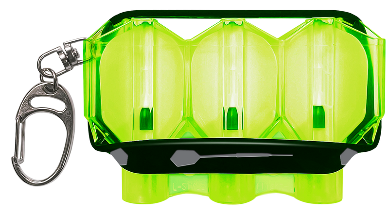 L-Style Krystal Flight Case SP - Neon Yellow