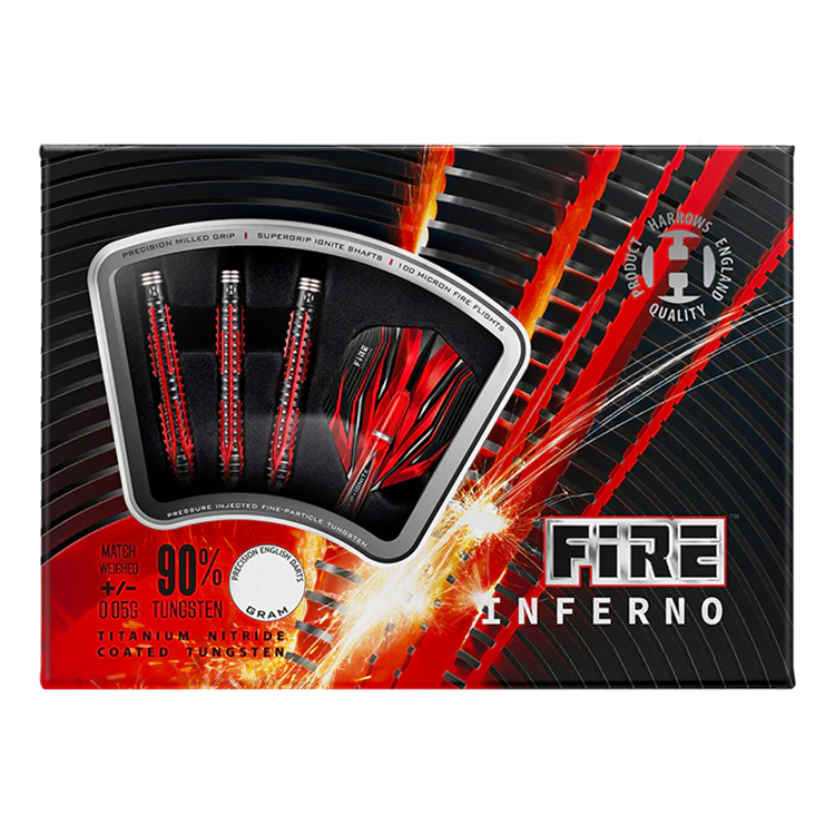 Harrows Fire Inferno Steel Tip