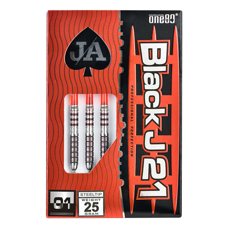 One80 Black J21 01 Steel Tip