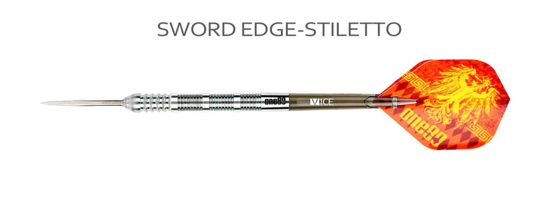 Sword Edge Stilletto Steel Tip