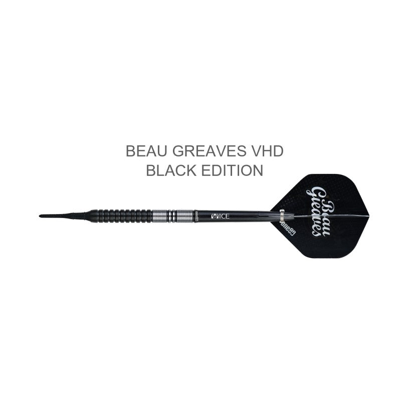 One80 Beau Greaves`s Dart VHD Black Edition Soft Tip