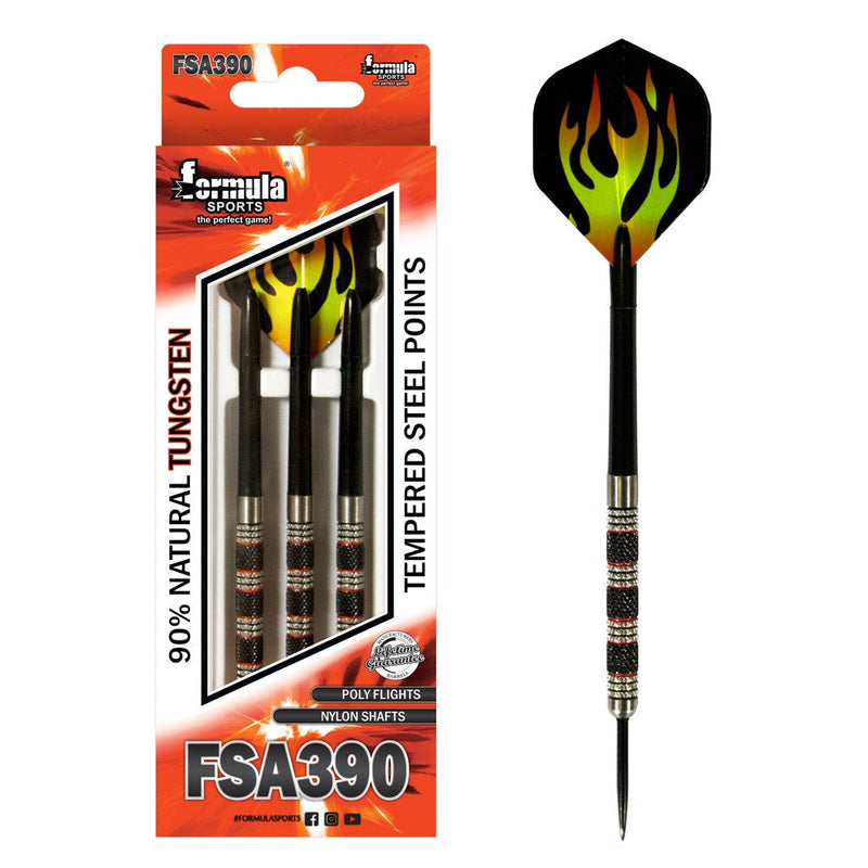 Formula Sports FSA390 90% Tungsten Steel Tip Darts