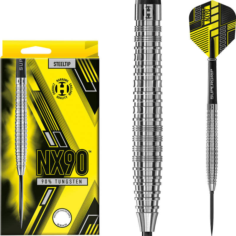 Harrows NX90 Tapered Quick Point Steeldarts - NUR ONLINE