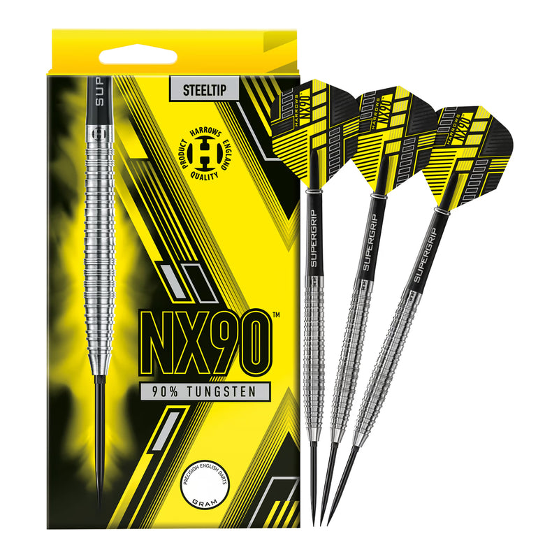 Harrows NX90 Tapered Quick Point Steeldarts