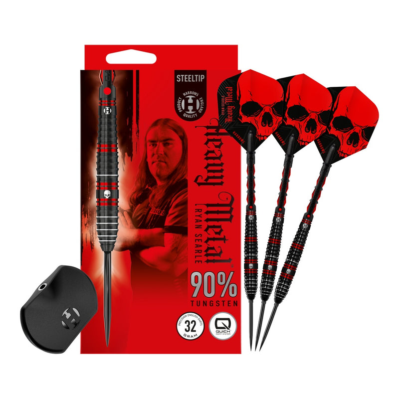 Harrows Ryan Searle Series 1 Quick Point 90% Tungsten Steeldarts - NUR ONLINE
