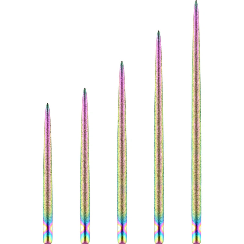 One80 Long Taper Points Sand Coated - Rainbow
