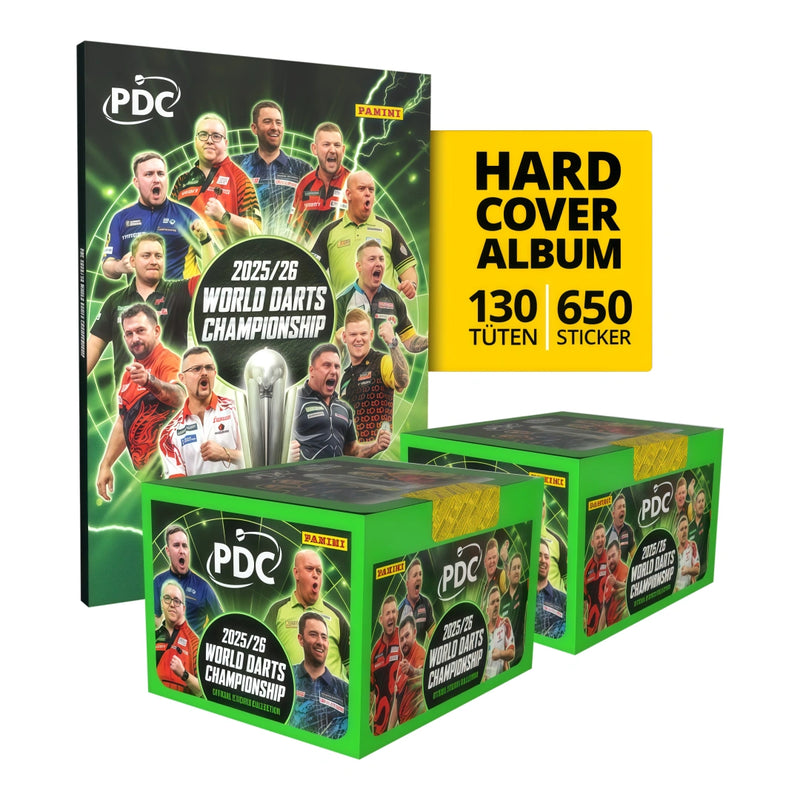 PDC World Darts Championship 2025/26 Sticker - Mega-Bundle