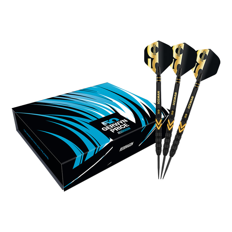 Red Dragon Gerwyn Price 50 Years Player Limited Edition Steeldarts - 23g