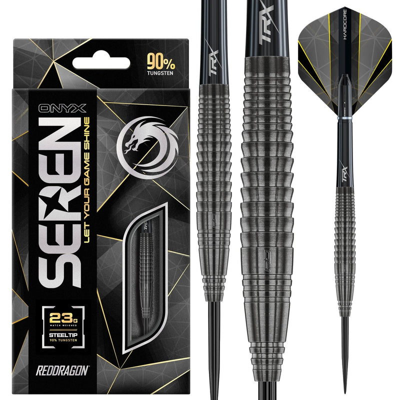 Red Dragon Seren 3 Onyx Steeldarts - NUR ONLINE