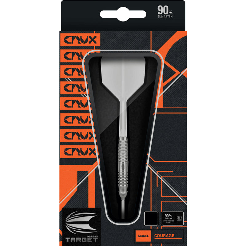 Target Japan Crux Courage Swiss Point Steeldarts - 90% Tungsten