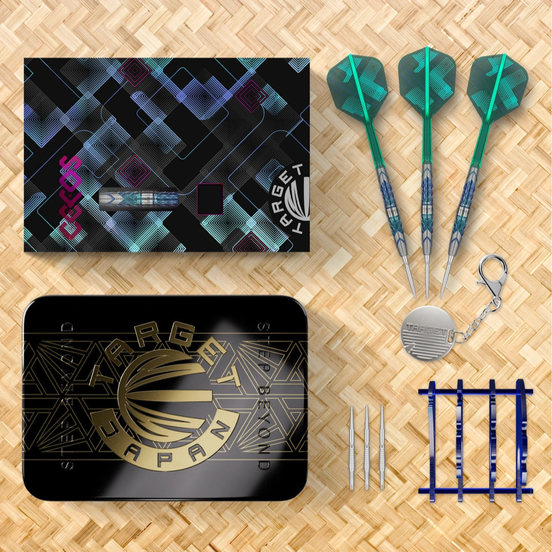 Target Japan Kaze Ceros 02 Swiss Point Steel Darts - 90% Tungsten