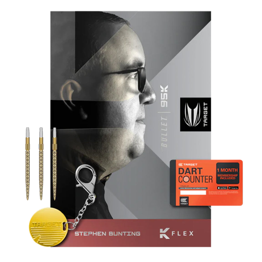 Target Stephen Bunting 95K Swiss Point Steel Tip Darts – Münchner