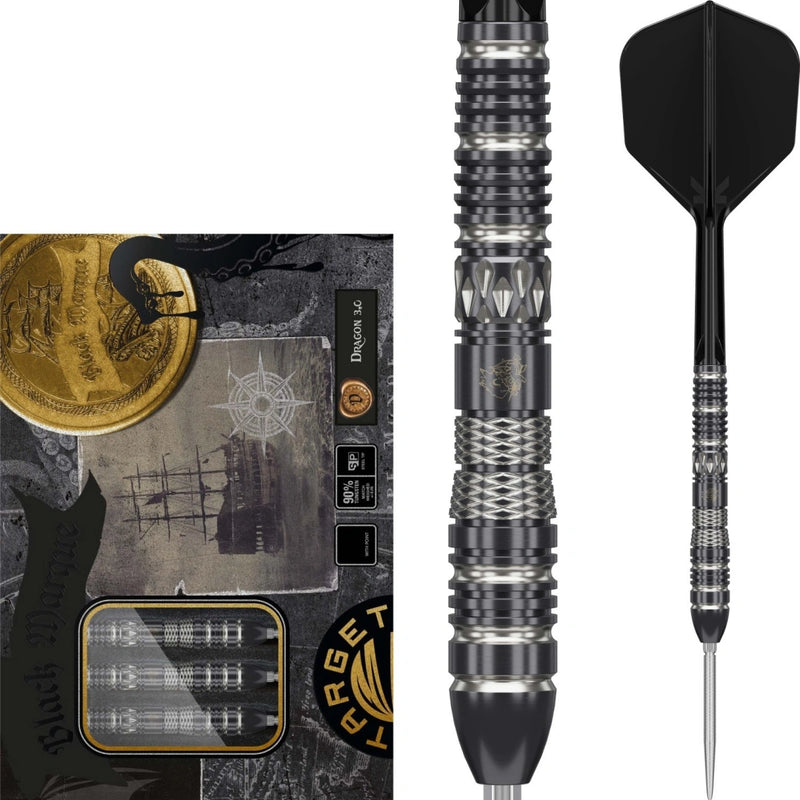 Target Japan Black Marque Dragon 3.0 SP 90% Tungsten Steeldarts
