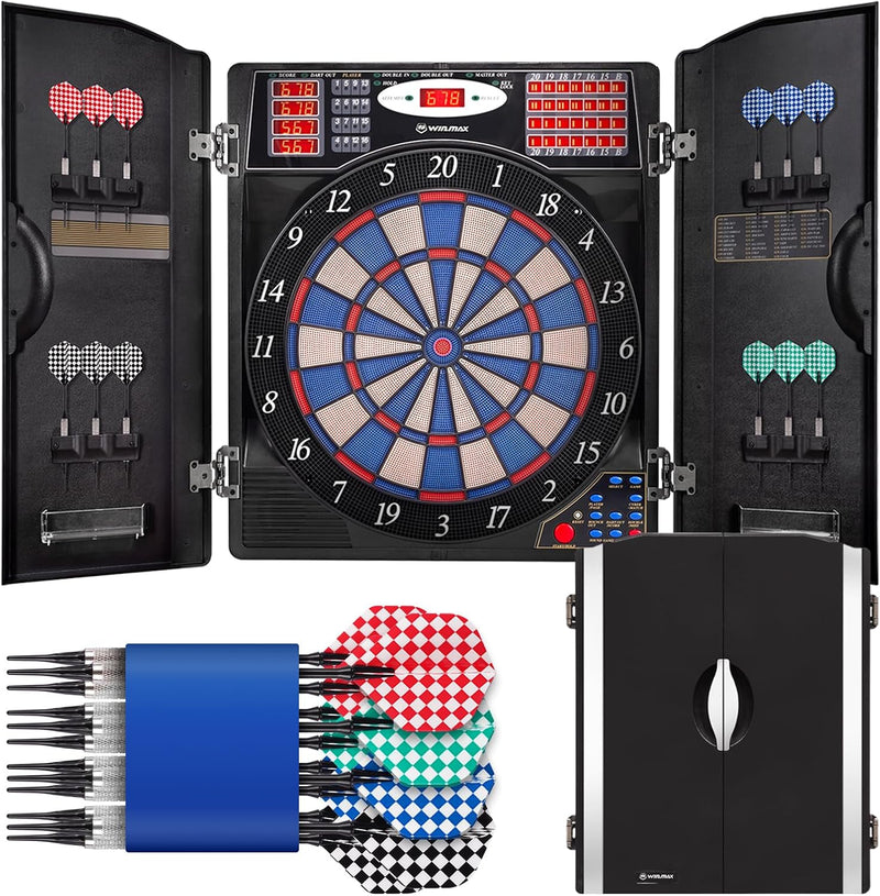 WIN.MAX Elektronische Dartscheibe Mit Schrank - NUR ONLINE