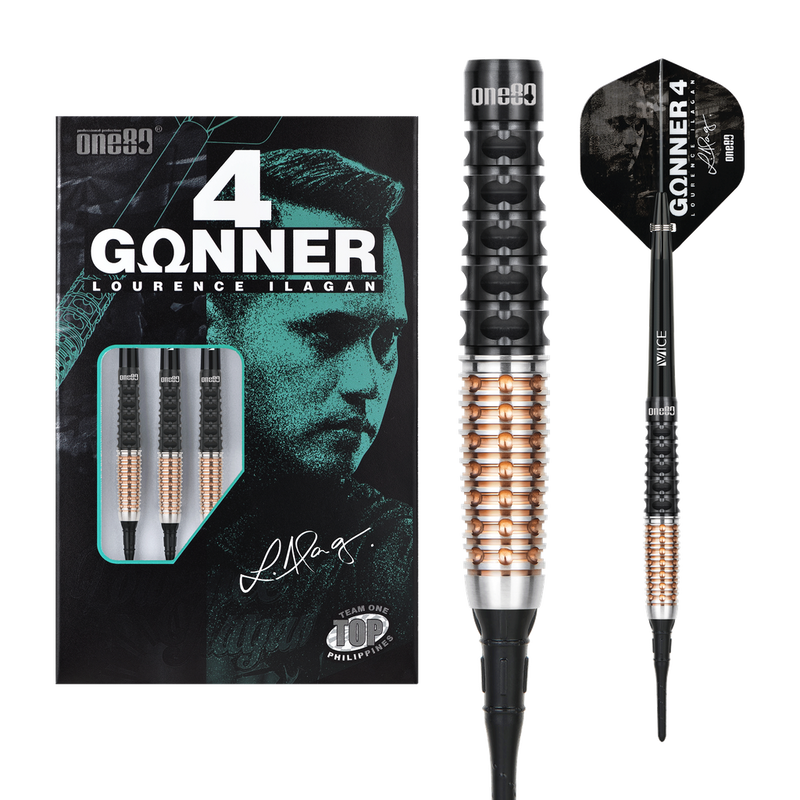 GUNNER 4 Softip - Black&Rosegold