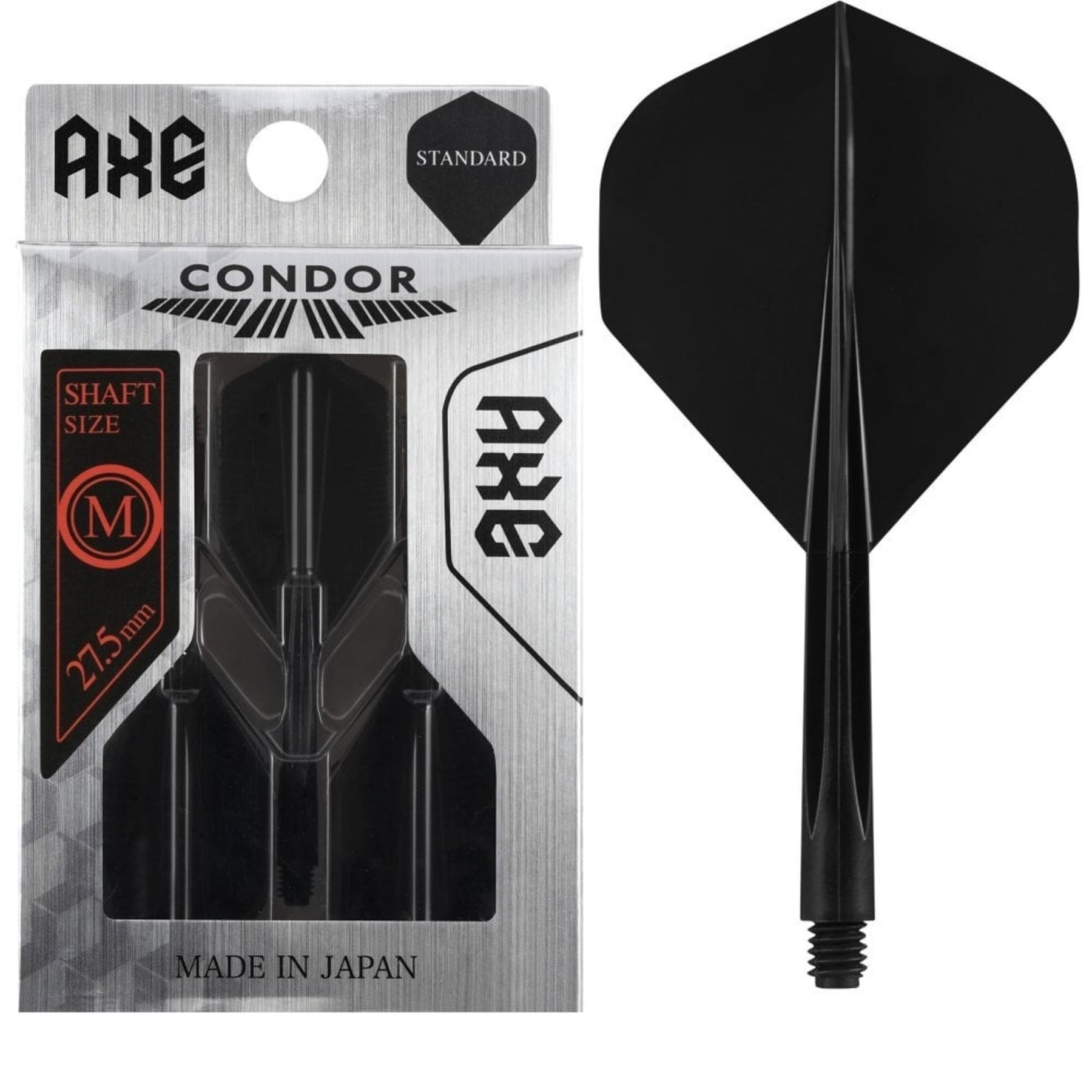 Condor AX Flight Standard - White / Long – Münchner Dartcenter