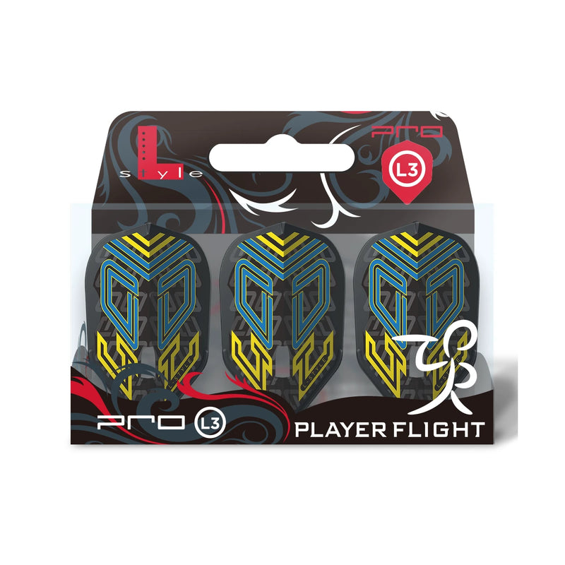 L-Style Signature Flights - Oskar Lukasiak L3PRO - Black