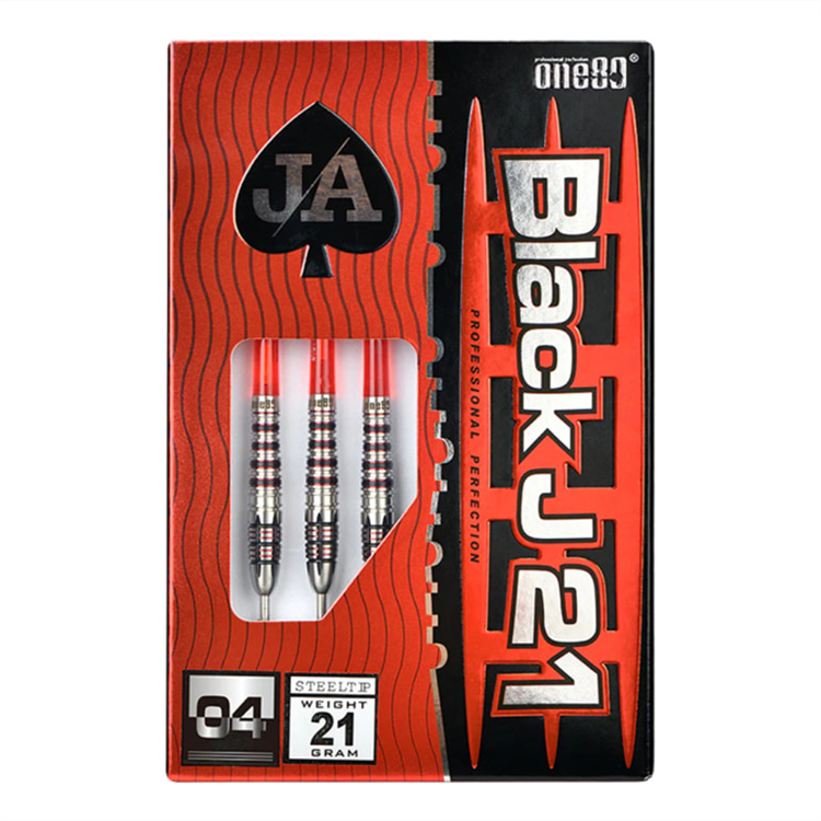 One80 Black J21 04 Steel Tip
