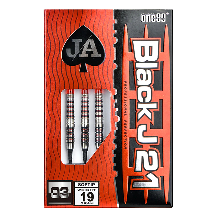 One80 Black J21 03 Soft Tip