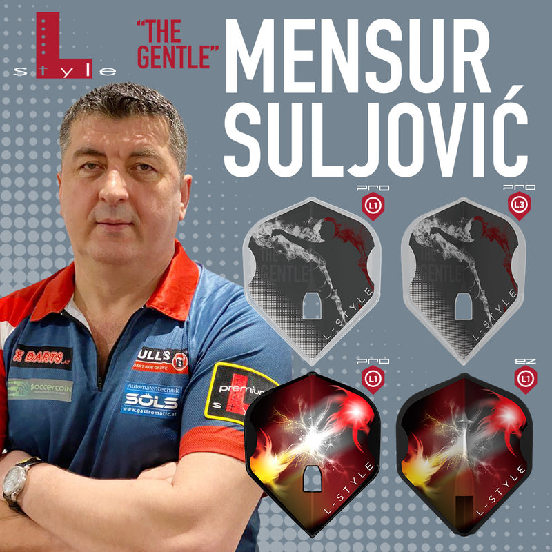 L -Style Signature Flights - Mensur Suljović "Gentle"