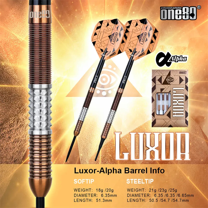 One80 Luxor Alpha Steel Tip