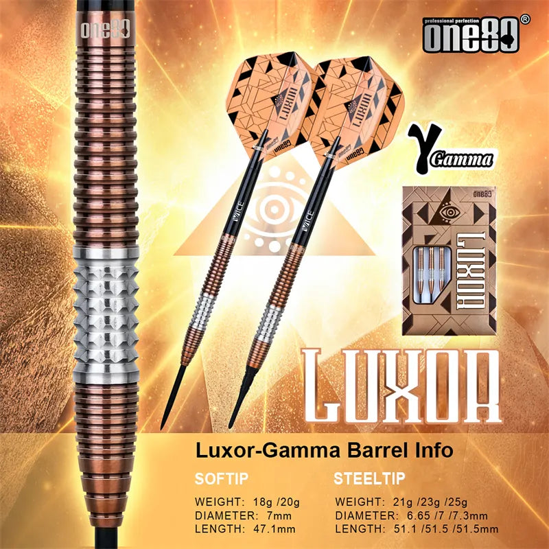 One80 Luxor Gamma Steel Tip
