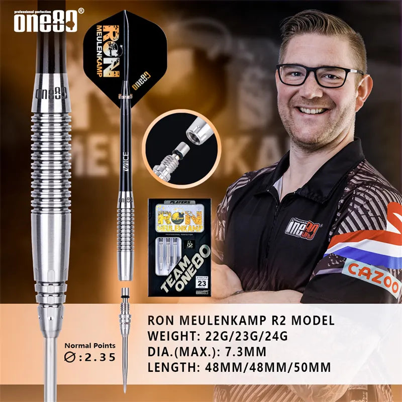 One80 R2 Ron Meulenkamp Steel Tip (2.35mm Point)