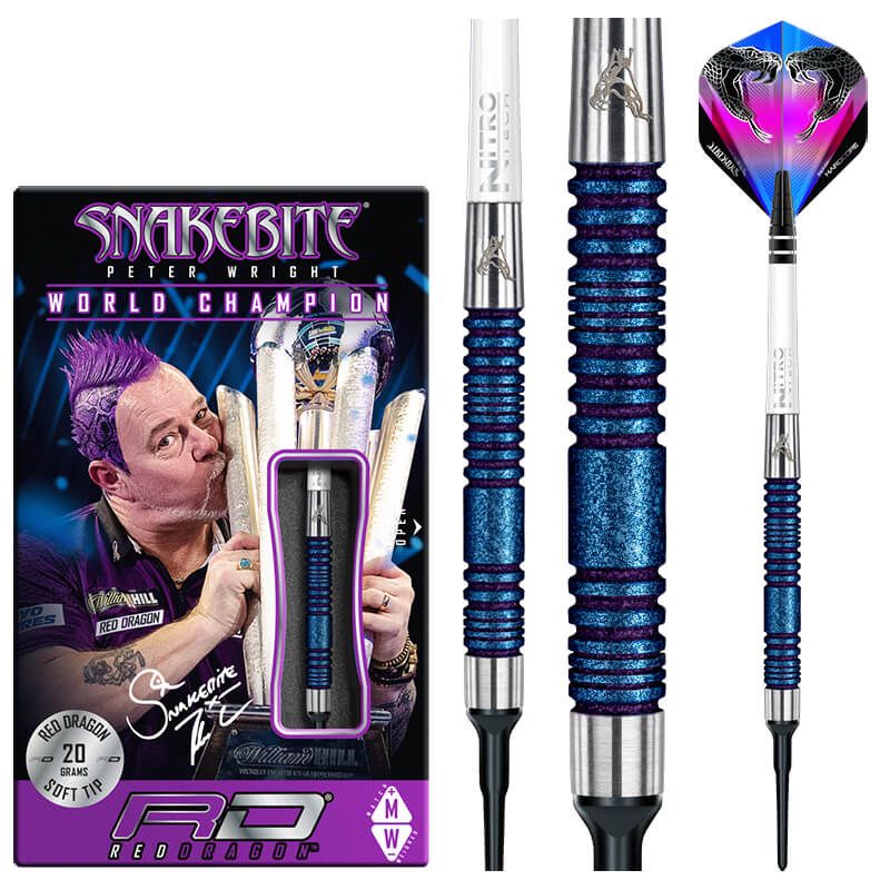 Peter Wright - Euro 11 Blue Element Soft Tip