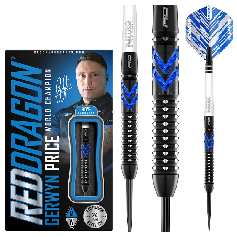 Gerwyn Price - Blue Ice Special Edition Steel Tip
